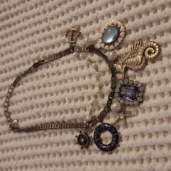 Betsey Johnson Nautical Necklace - Picture 1 of 4